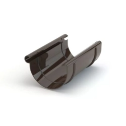 GAMRAT PCV Złączka rynnowa 75mm - BRĄZ